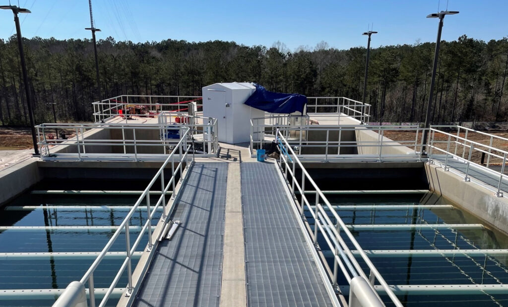 water treatment storage tanks