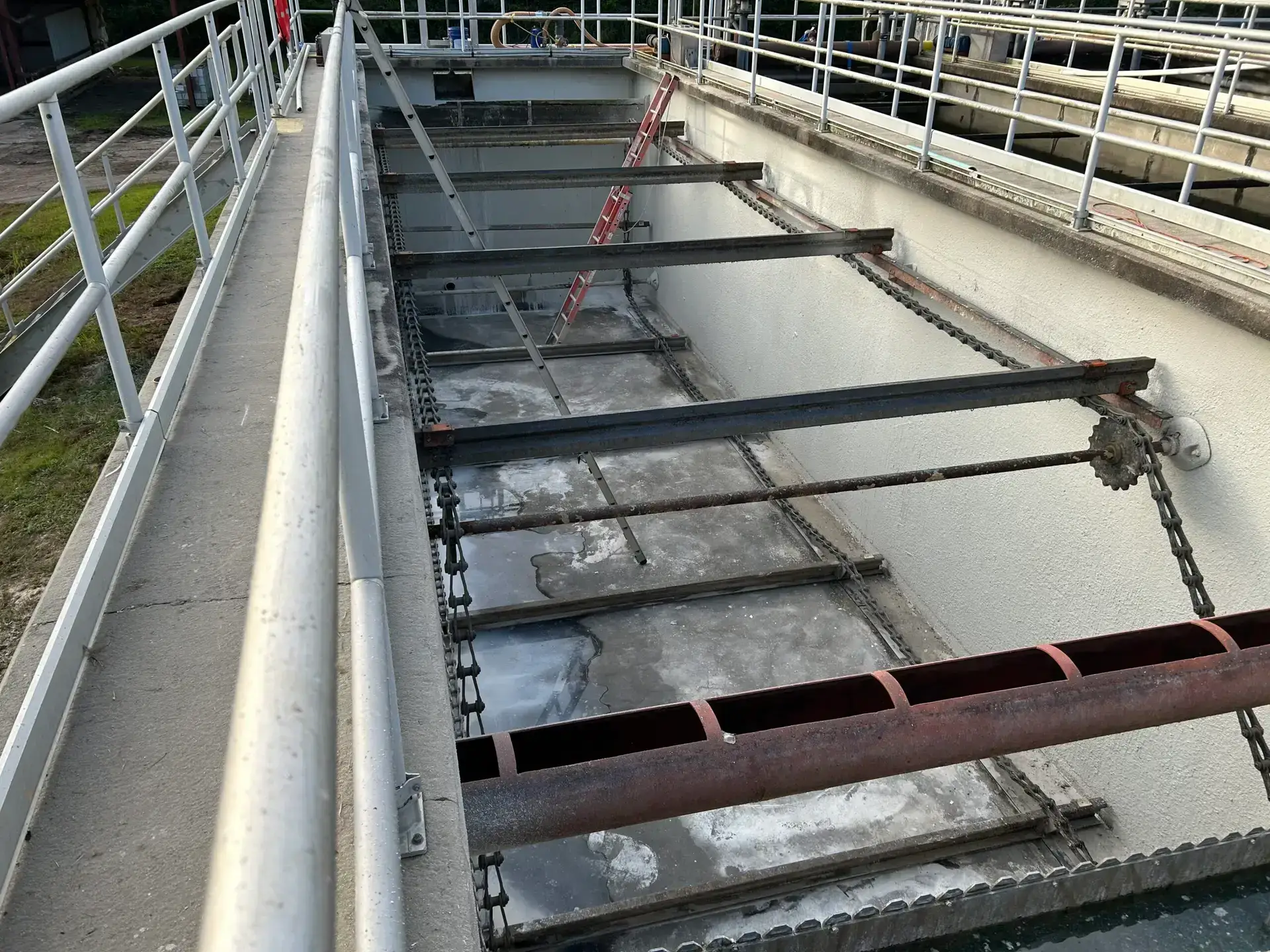 Upgrades of Century's wastewater treatment plant