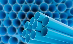 Blue water pipes