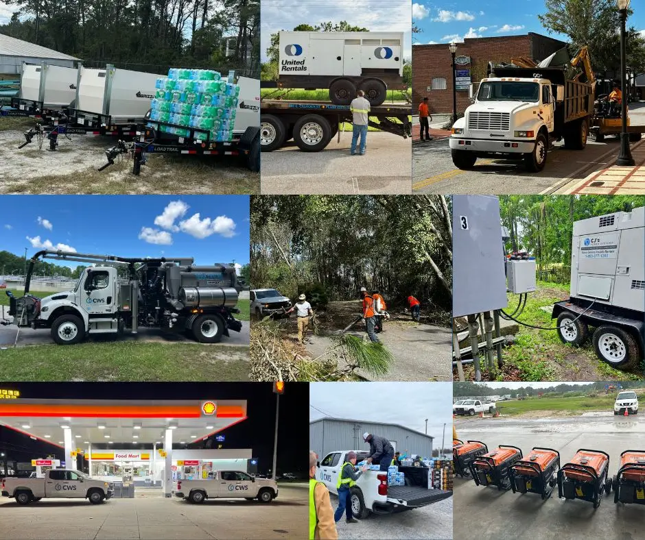 Collage of images regarding Preparedness